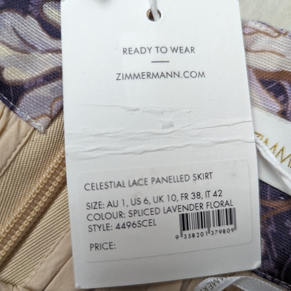 Zimmermann Celestial Lace Miniskirt - Picture 8 of 11